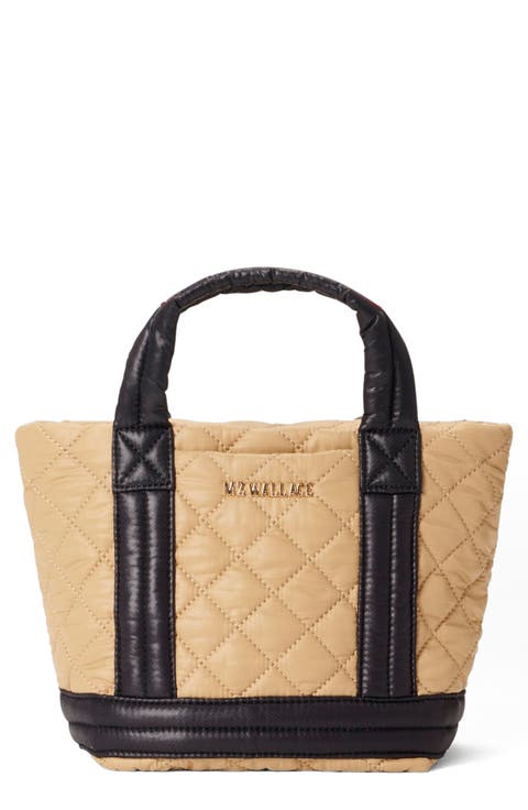 Mini Empire Quilted Nylon Tote