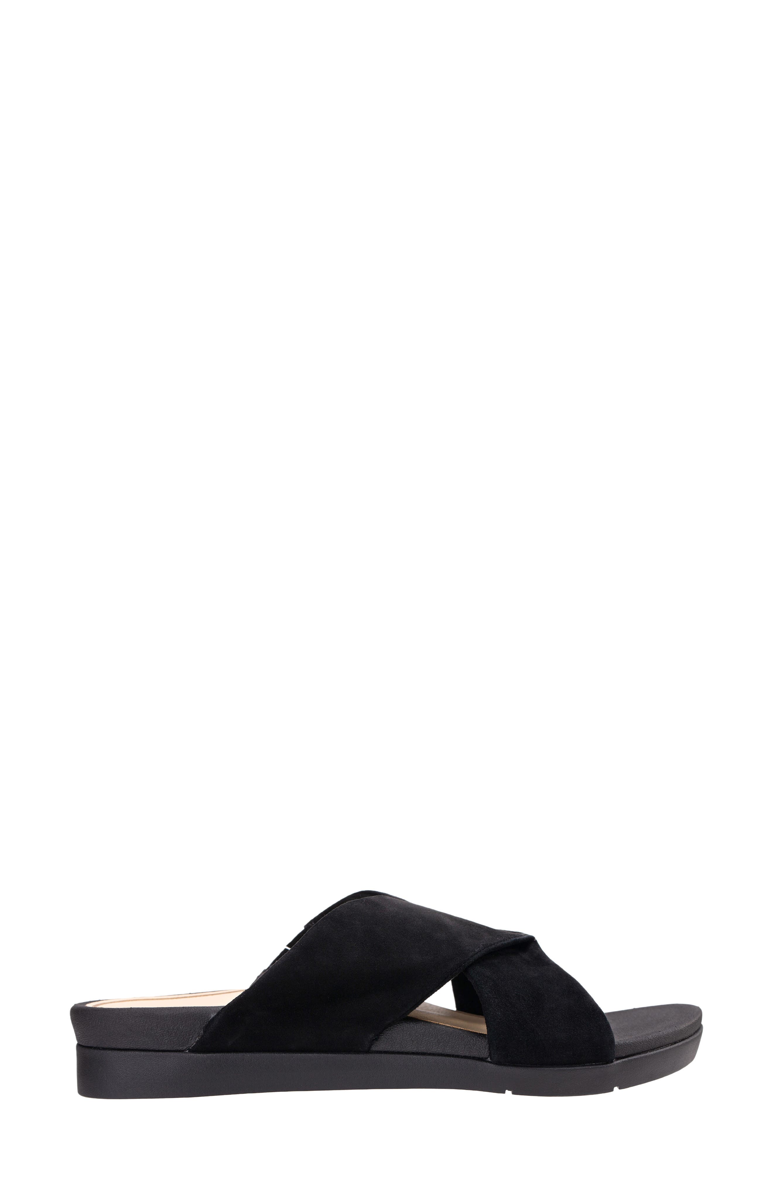 Riviera Slide Sandal, Alternate, color, BLACK/ BLACK
