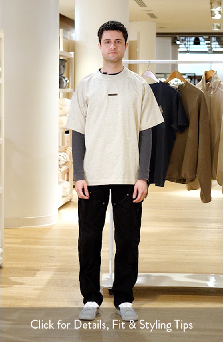 Vintage Fit Logo T-Shirt, sales video thumbnail