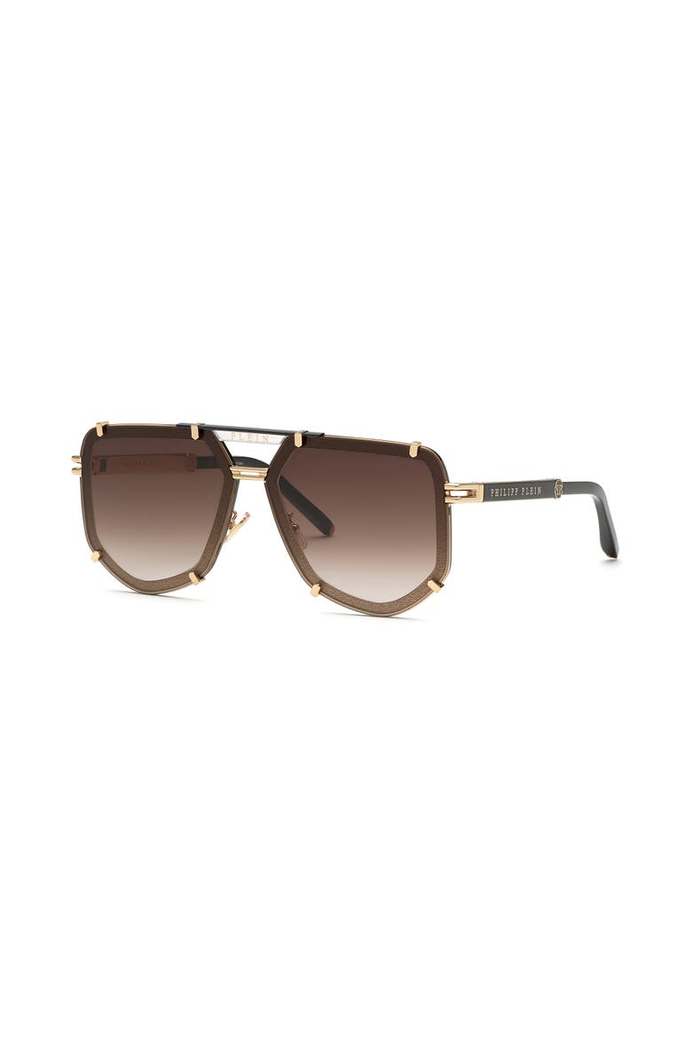 Sunglasses Plein Legacy Men, Alternate, color, black/gold