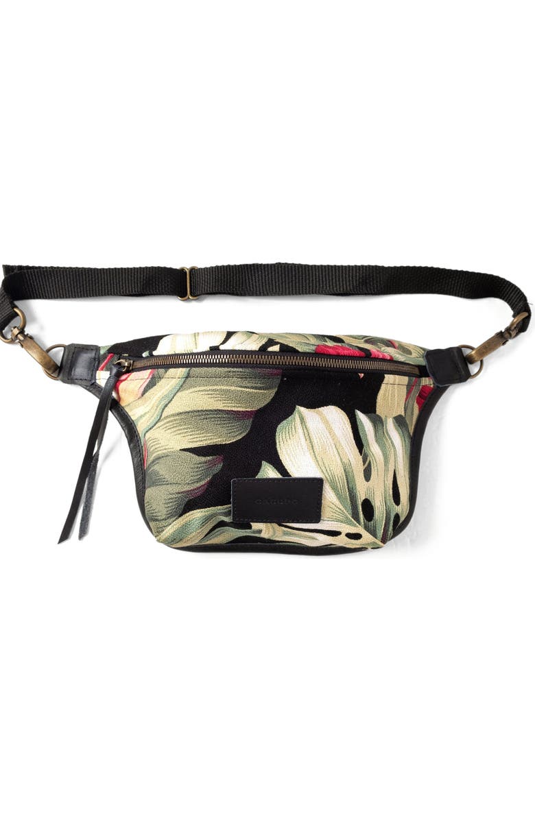 Casupo The Perfect Fanny Pack, Main, color, Black Floral