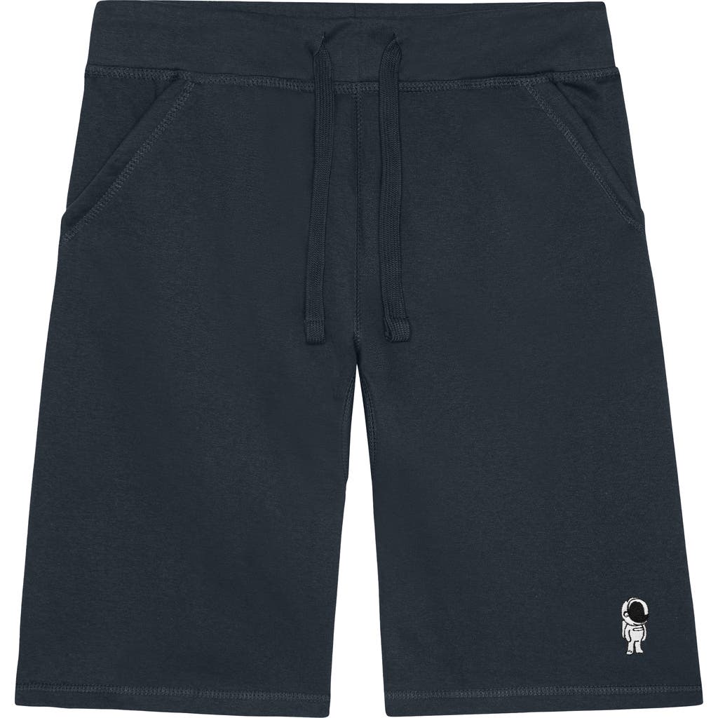 Dalix Mens Astronaut Midweight Fleece Short In Blue