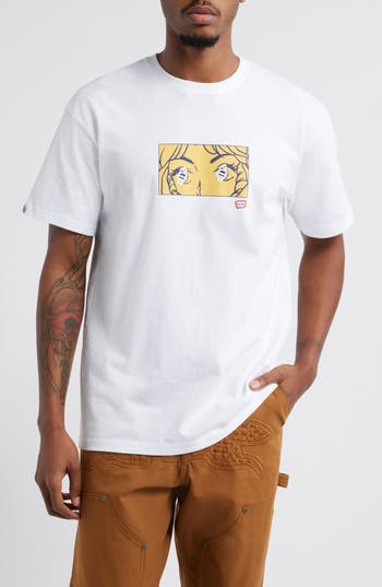 Icecream Seeing Cones Graphic T-shirt In White
