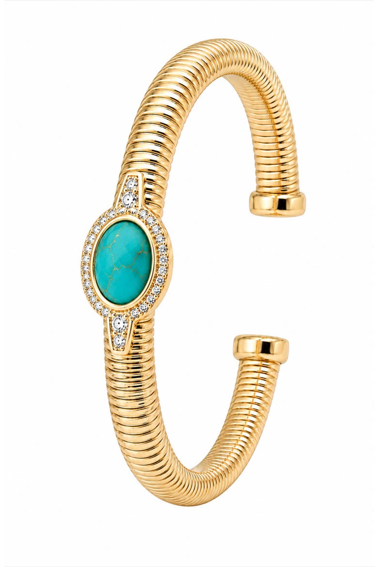 Milano Tubogas Bracelet, Main, color, Turquoise