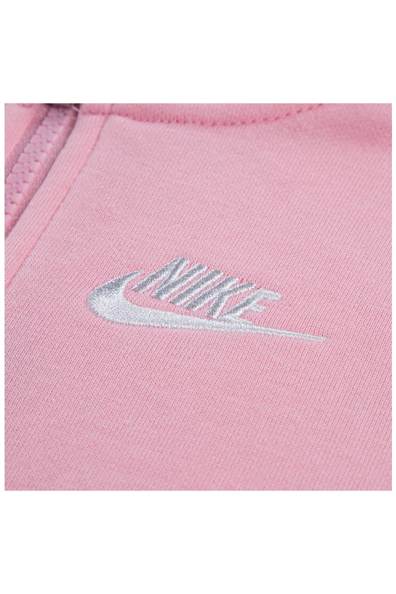 Club Essentials Fleece Half Zip Pullover & Sweatpants Set, Alternate, color, MEDIUM SOFT PINK