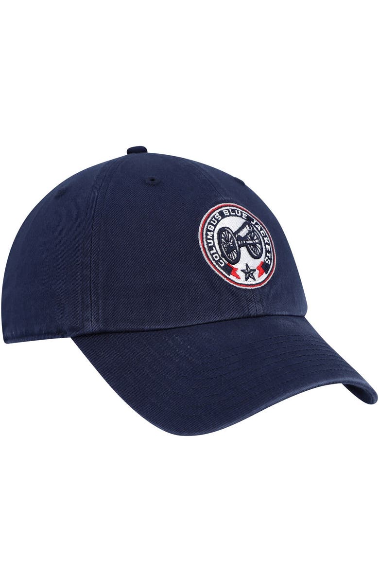'47 Men's '47 Navy Columbus Blue Jackets Alternate Clean Up Adjustable Hat, Alternate, color, 