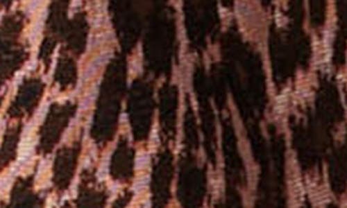 & Other Stories Leopard Print Wide Leg Pants In Brown