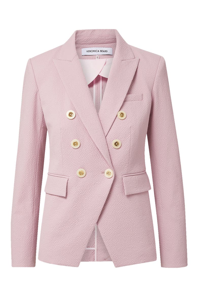 Miller Textured Stretch Cotton Dickey Jacket, Alternate, color, PALE ORCHID HAZE