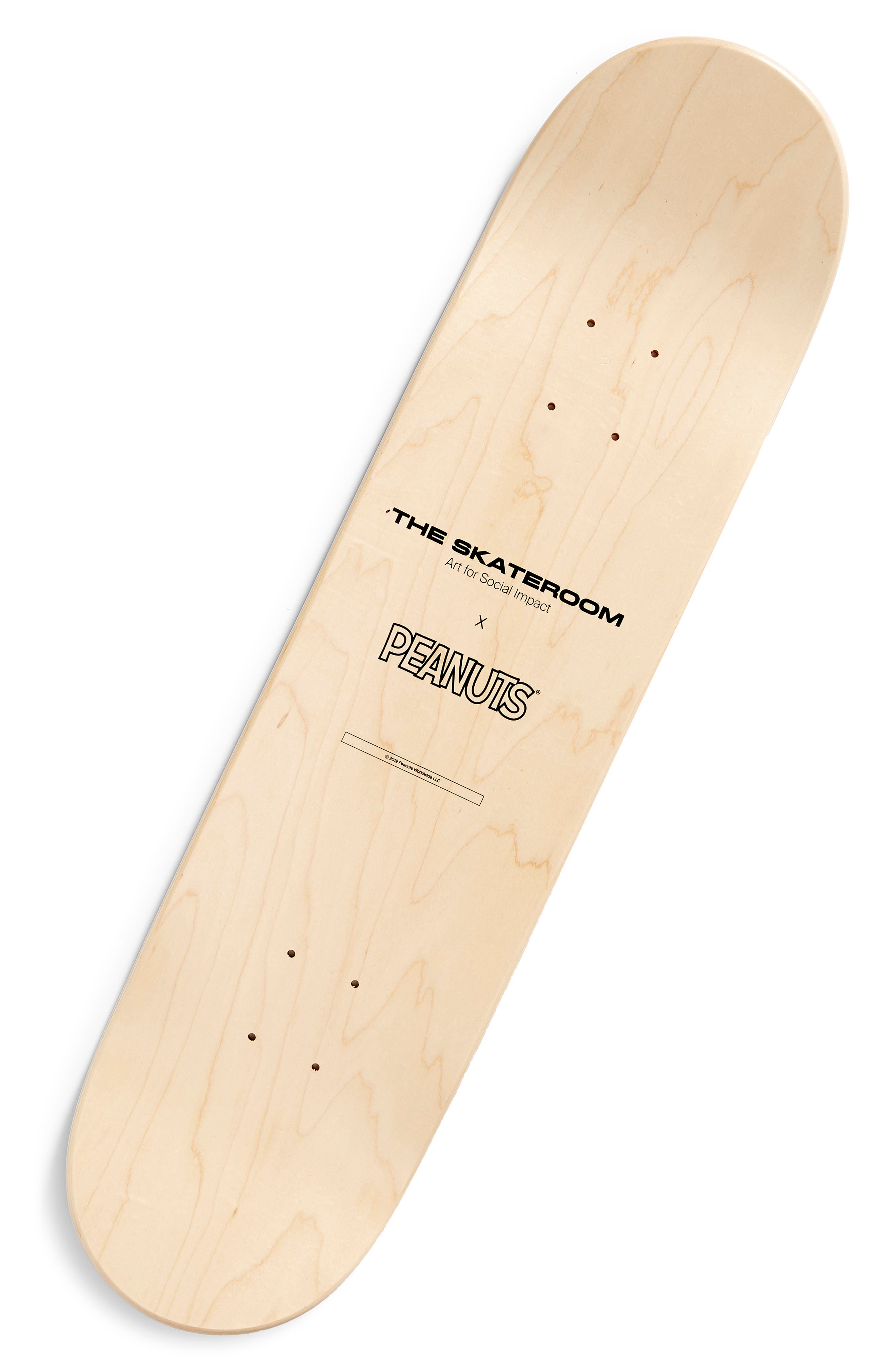 The Skateroom x Peanuts® Apollo Lunar Skateboard Deck | Nordstrom