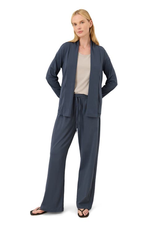 Luxe Essential Wide Leg Pant Made With Organic Cotton