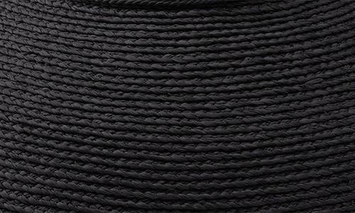 Helen Kaminski Raffia Dome Hat In Charcoal/charcoal