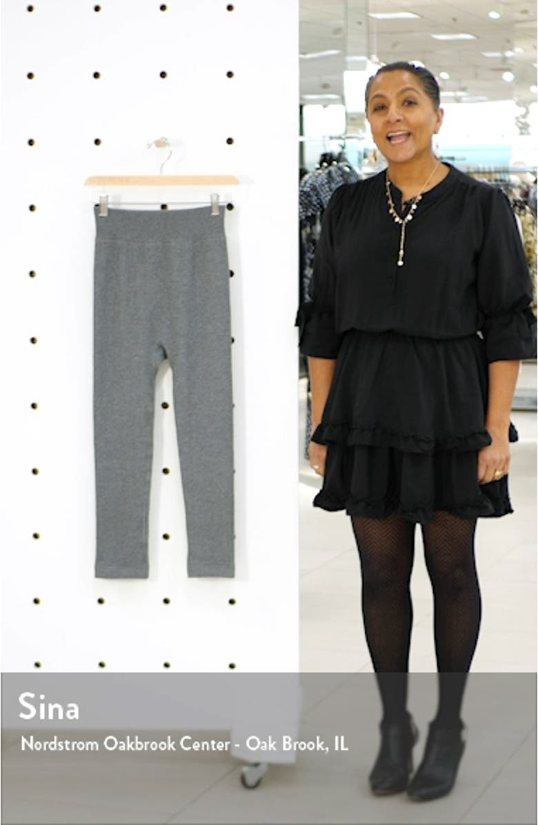 Reversible Terry Capri Leggings, sales video thumbnail