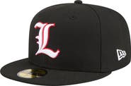 New Era Men's New Era Black Louisville Cardinals On-Field Baseball Fitted Hat