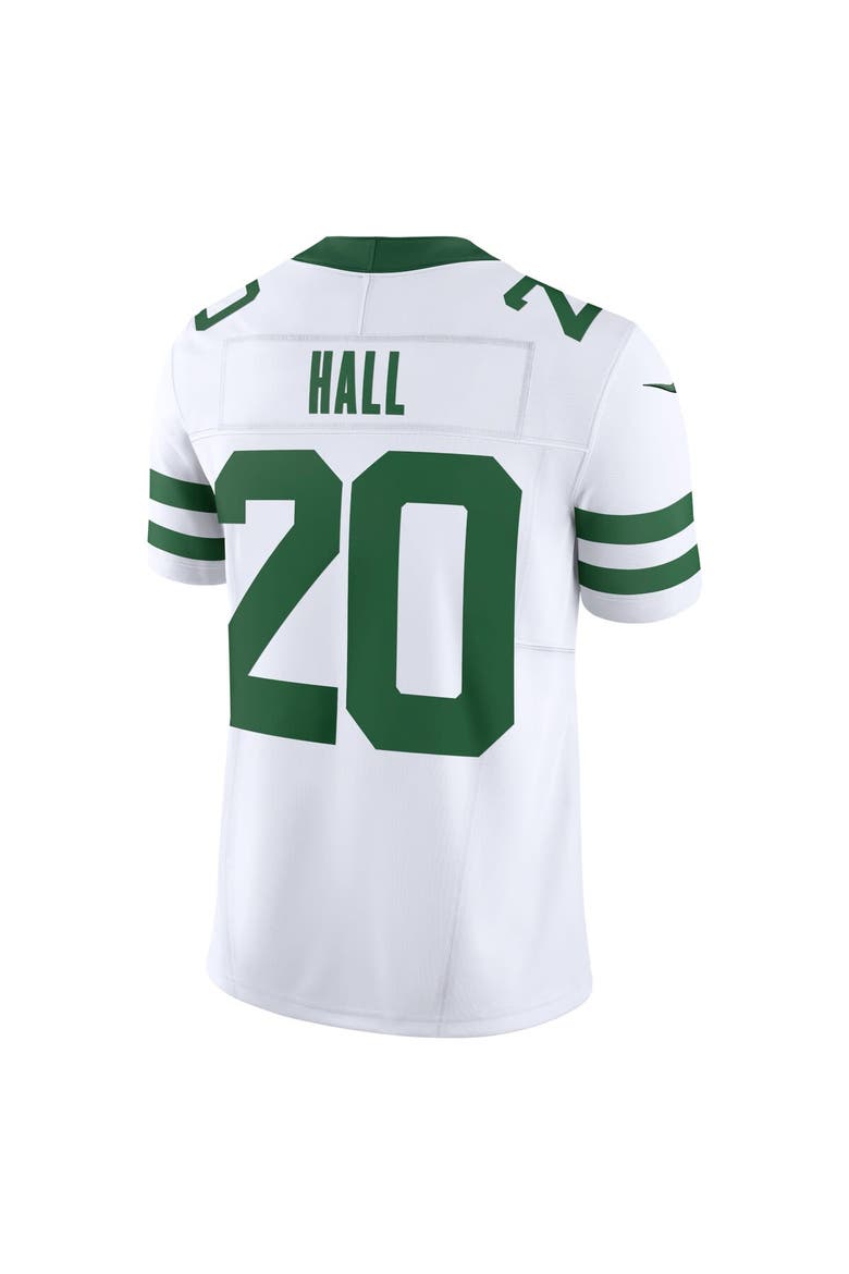 Men's Nike Breece Hall Legacy White New York Jets Vapor F.U.S.E. Limited Jersey, Alternate, color, White