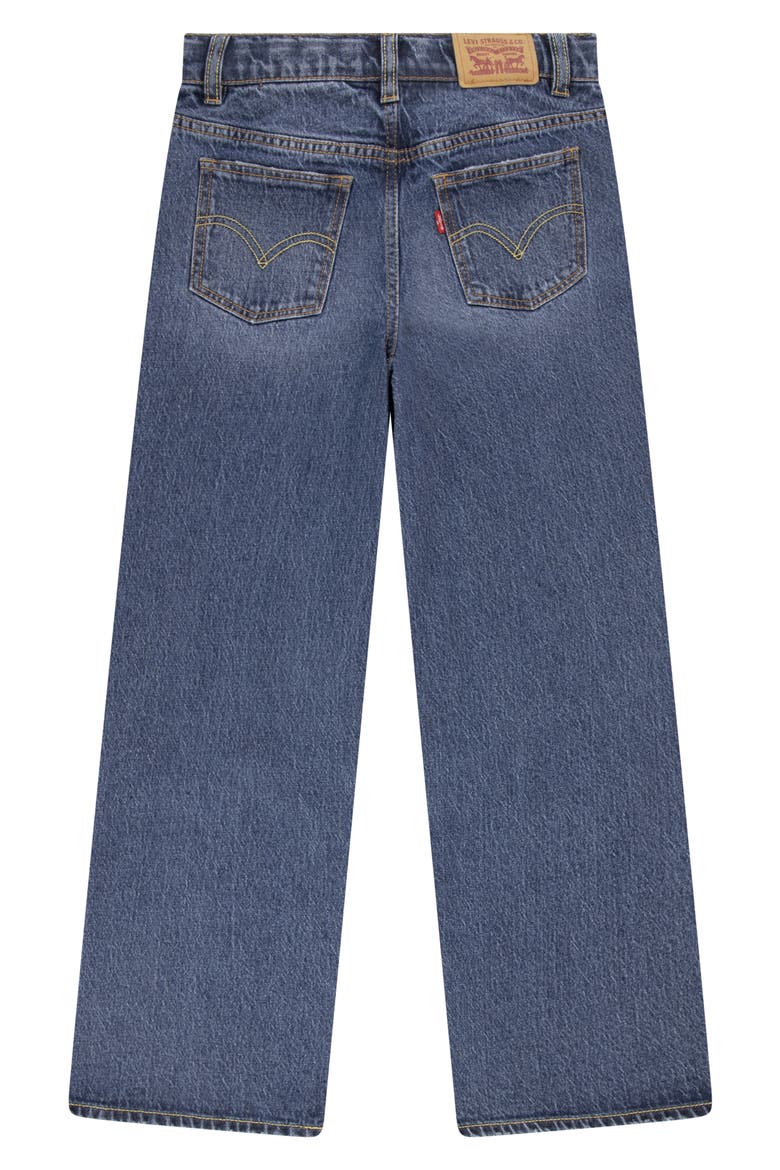 Kids' High Waist Baggy Jeans, Alternate, color, PACIFIC HIGHWAY
