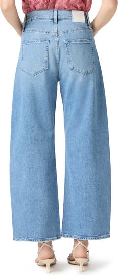Arellia High Waist Ankle Barrel Leg Jeans