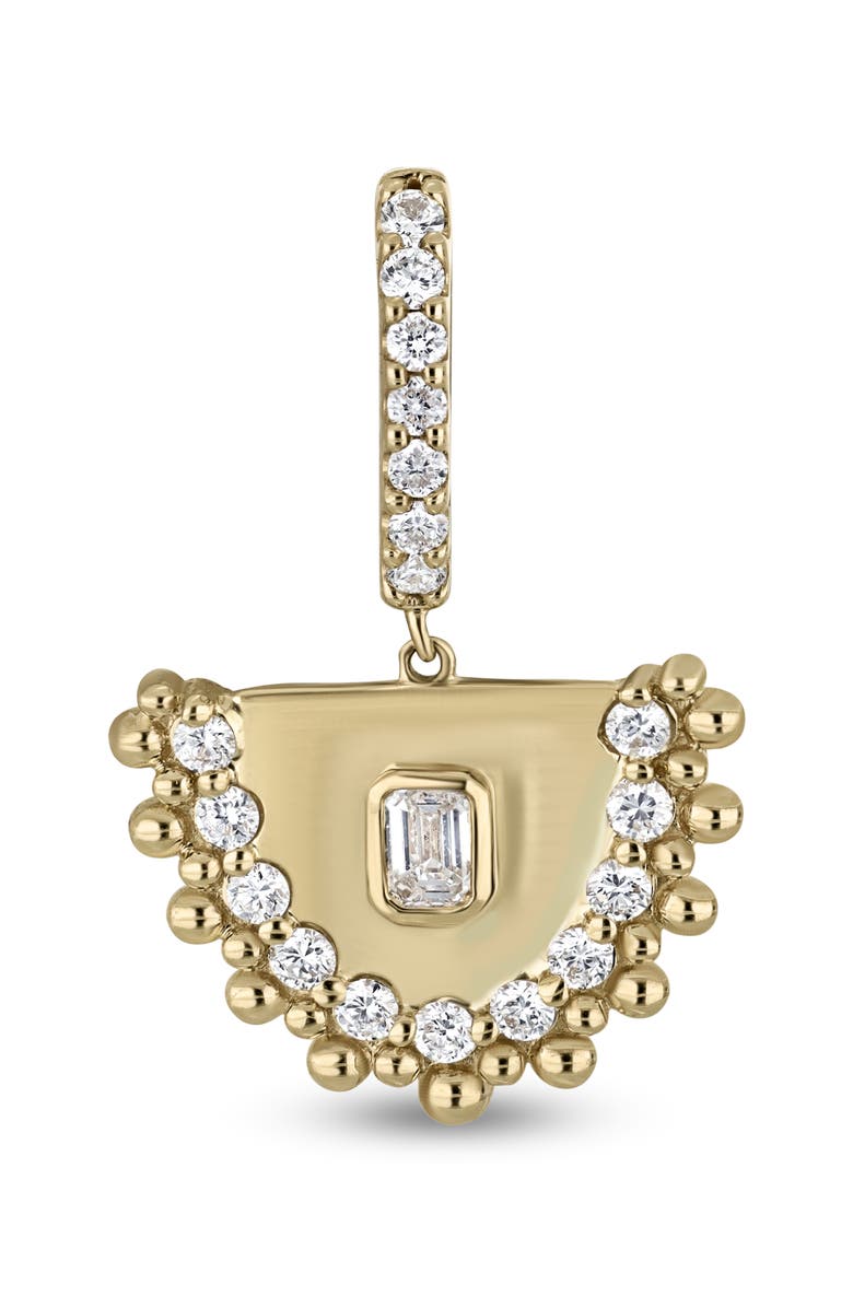 Bony Levy 18K Gold Mykonos Diamond Drop Earrings, 21mm, Alternate, color, 18Ky Gold