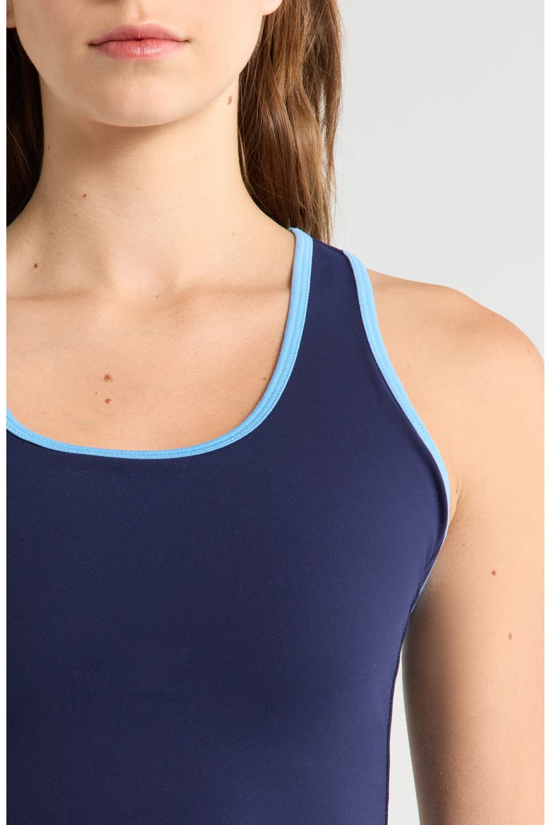 Sport Cut Out Back Tank, Alternate, color, MIDNIGHT/ SPORT BLUE