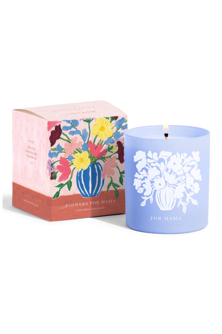 Flowers for Mama Candle, Alternate, color, NO COLOR