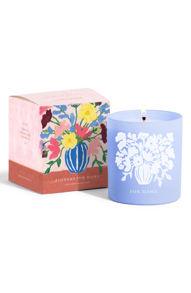 BROOKLYN CANDLE STUDIO Flowers for Mama Candle, Alternate, color, 