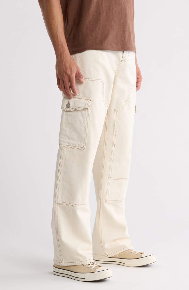 PacSun Cowboy Wide Leg Cargo Jeans, Alternate, color, 