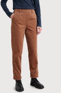 Seasalt Cornwall Crackington Sailor Button Crop Pull-On Pants