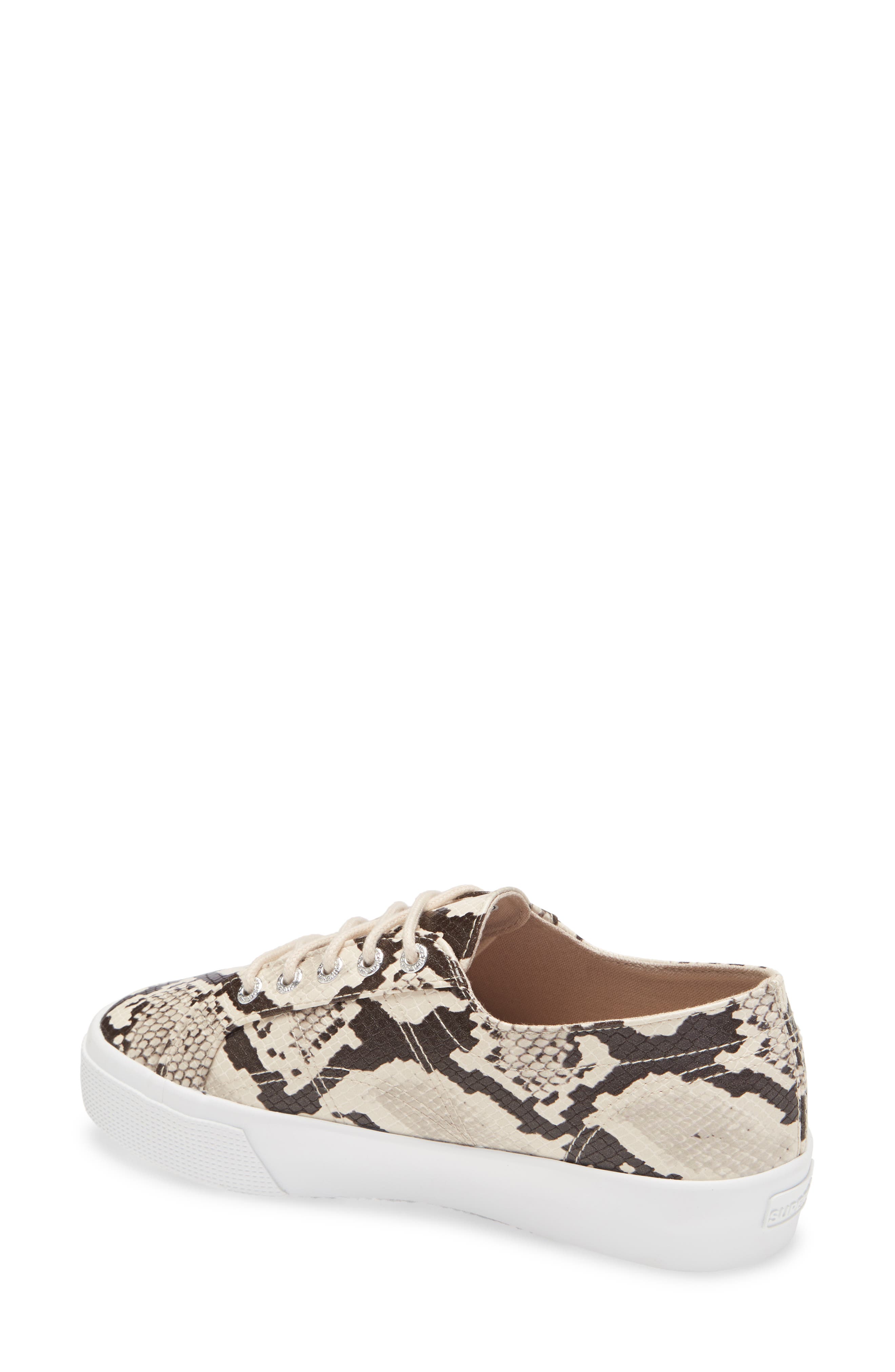 Superga 2730 Snake Embossed Platform Sneaker, Alternate, color, 