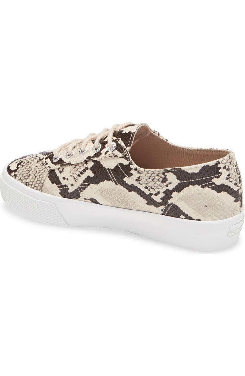 Superga 2730 Snake Embossed Platform Sneaker, Alternate, color,