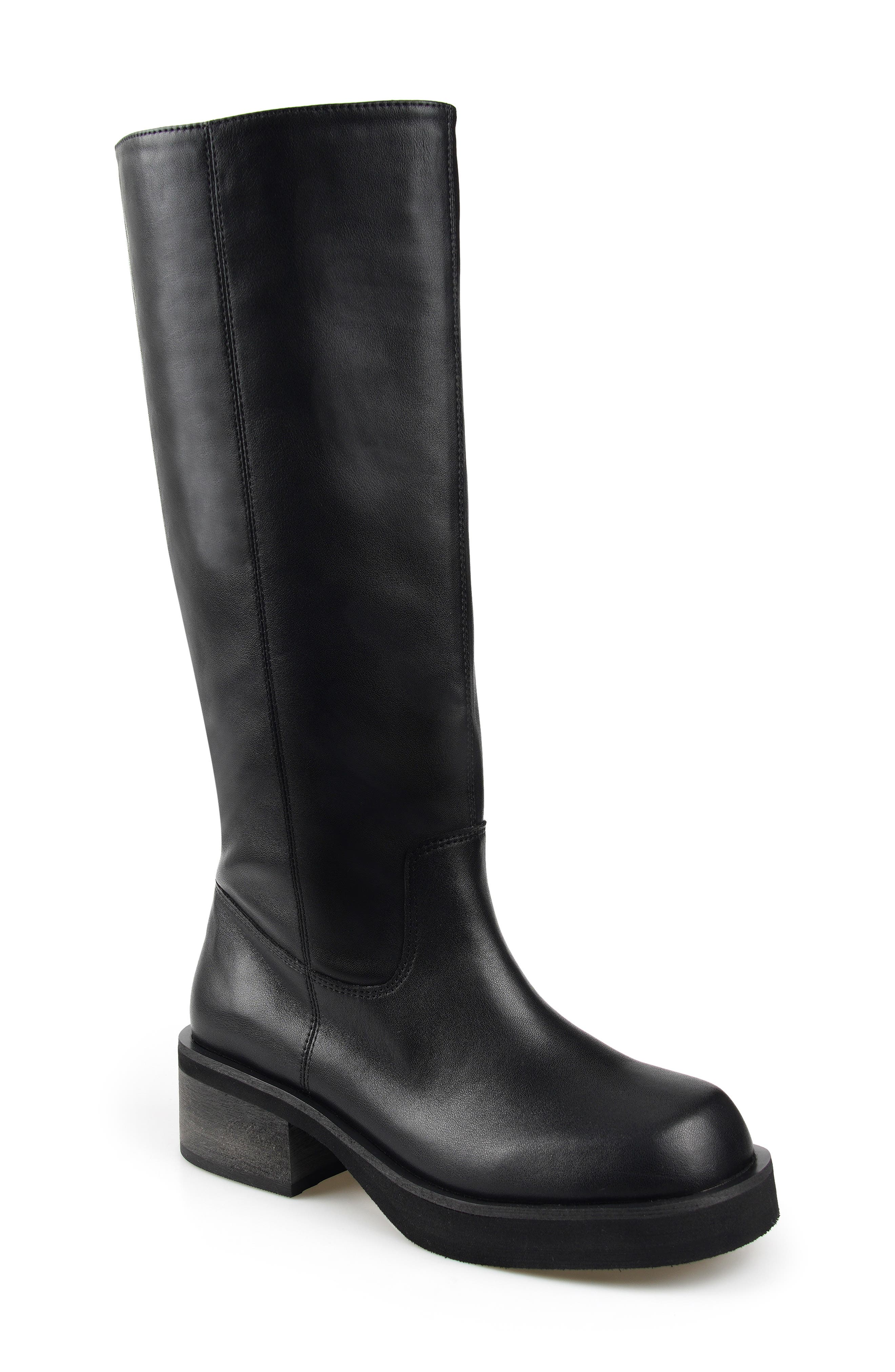 Candie's Casmir Knee High Boot, Main, color, Black