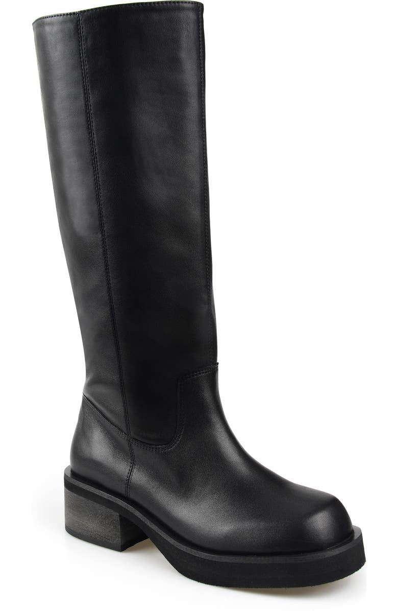 Candie's Casmir Knee High Boot, Main, color, Black