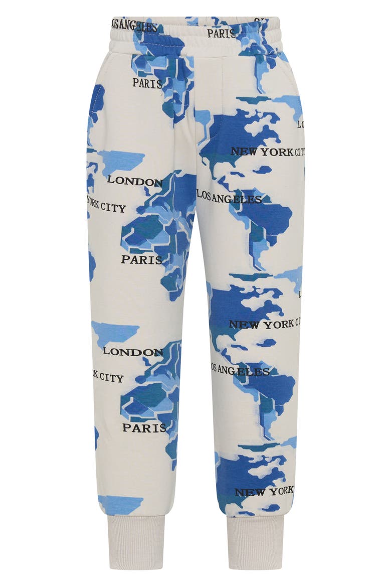Kids' World Tour Cotton Joggers, Main, color, GREY