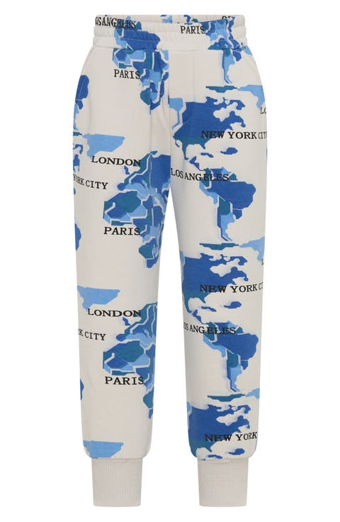 Kids' World Tour Cotton Joggers (Toddler & Little Kid)