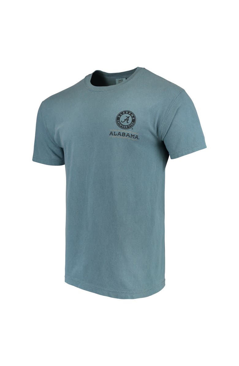 IMAGE ONE Men's Blue Alabama Crimson Tide State Scenery Comfort Colors T-Shirt, Alternate, color, 