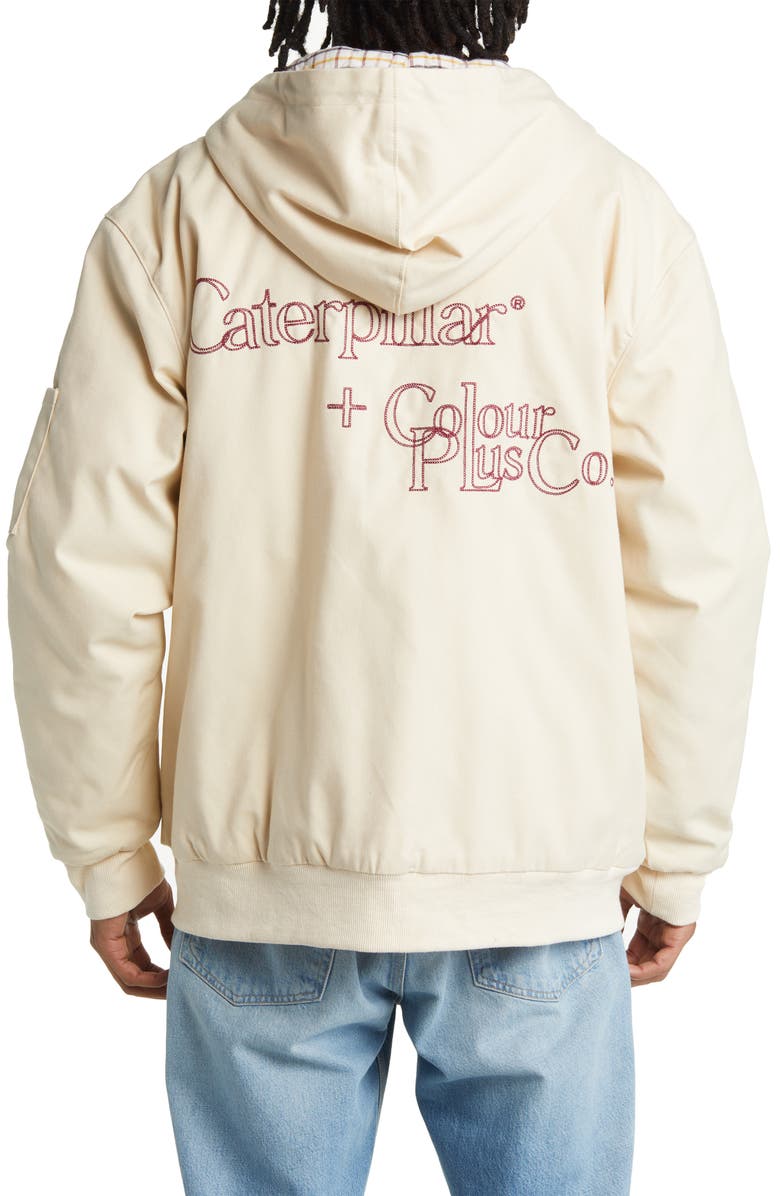 CAT WWR Hooded Canvas Work Jacket, Alternate, color, 