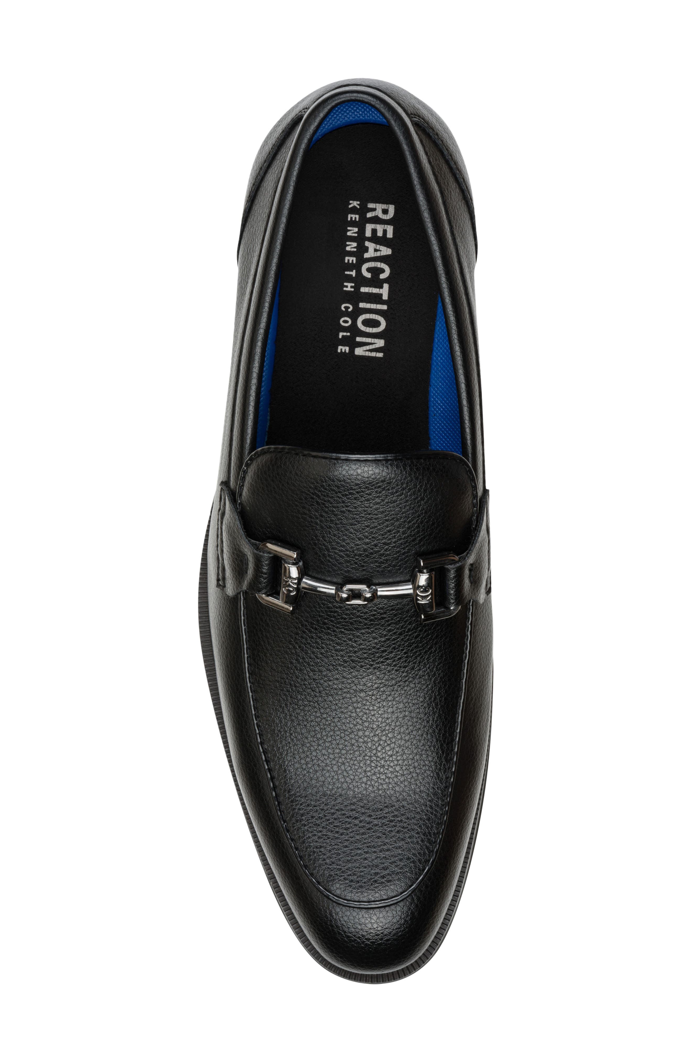 Miller Faux Leather Bit Loafer, Alternate, color, BLACK