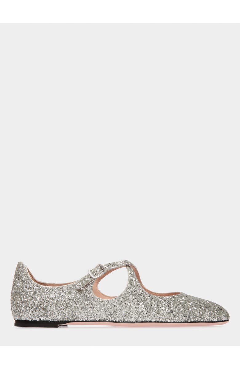 Bally rina Flat in Glitter, Main, color,