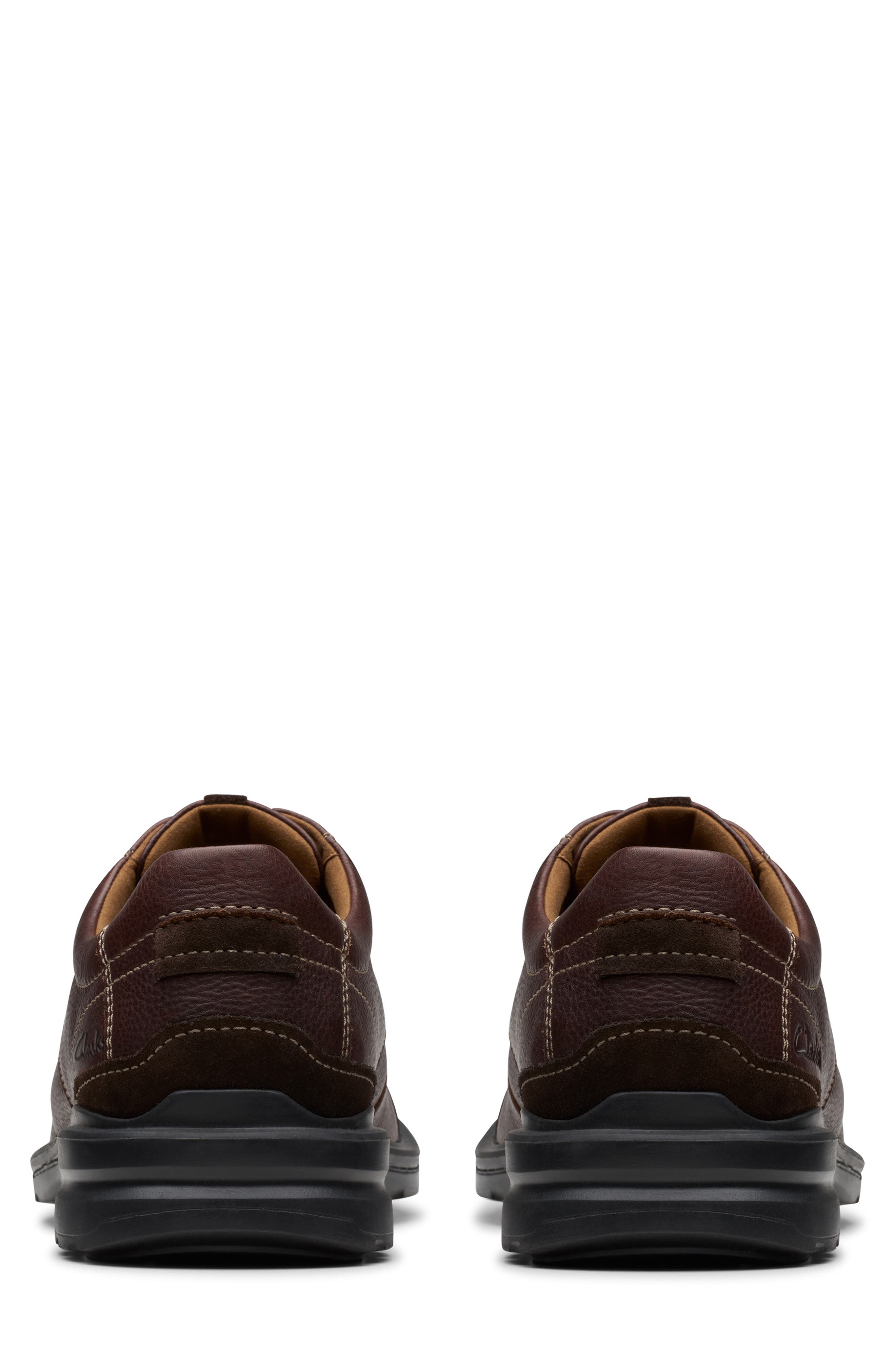 Clarks<sup>®</sup> Gessler Cap Toe Derby, Alternate, color, Brown Tumb