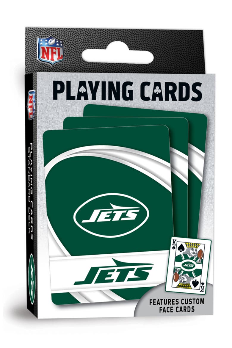 New York Jets Playing Cards, Main, color, Multicolor