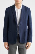 Mack Weldon Ace Navy Cotton French Terry Blazer