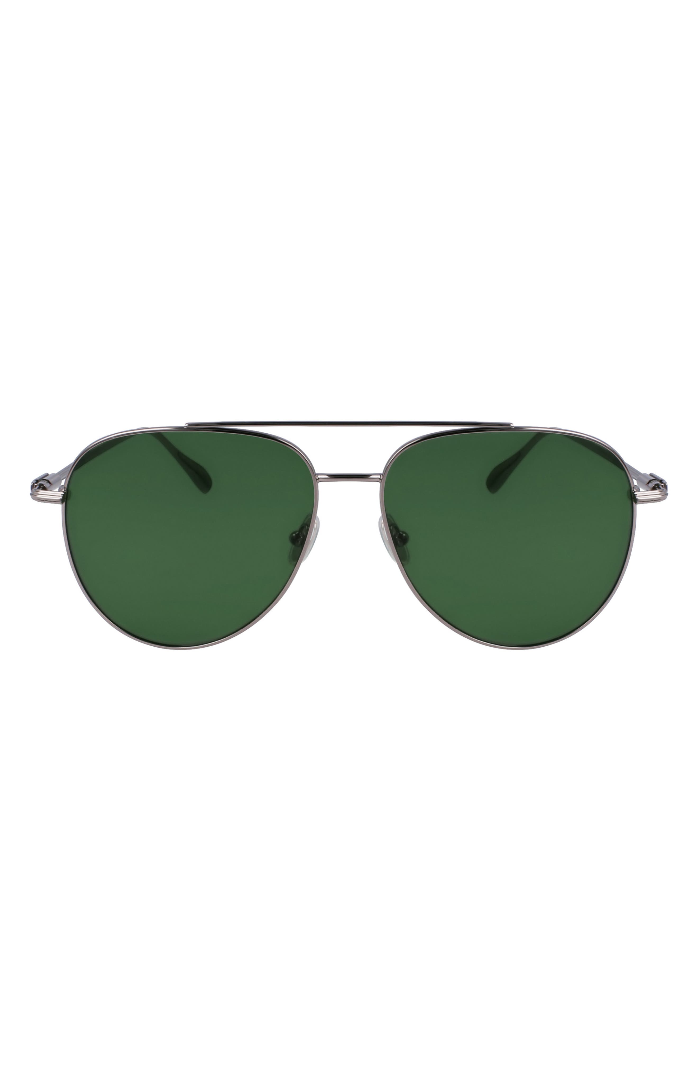 FERRAGAMO Gancini Evolution 61mm Aviator Sunglasses