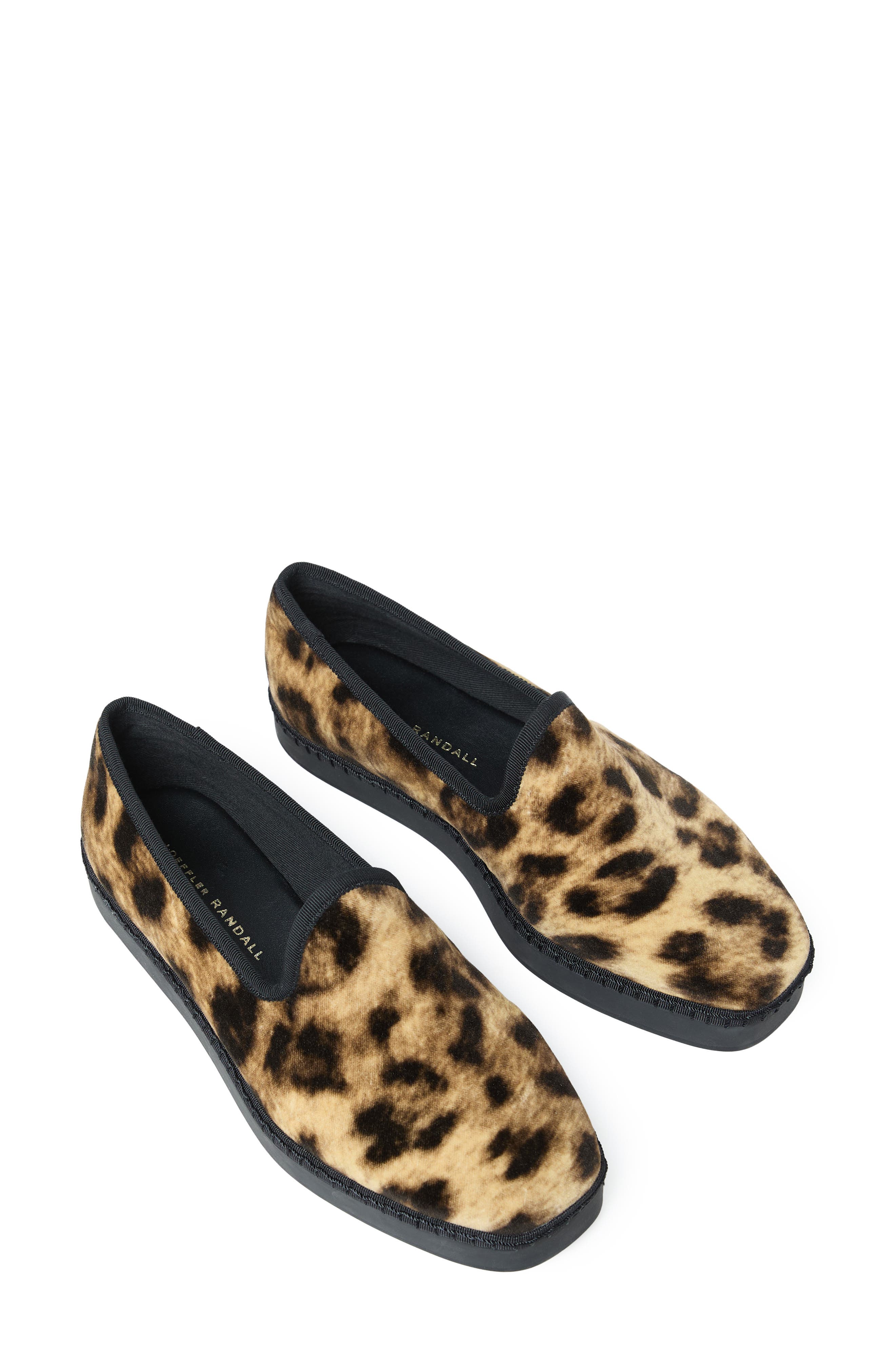 Loeffler Randall Mattie Slip On, Alternate, color, Leopard