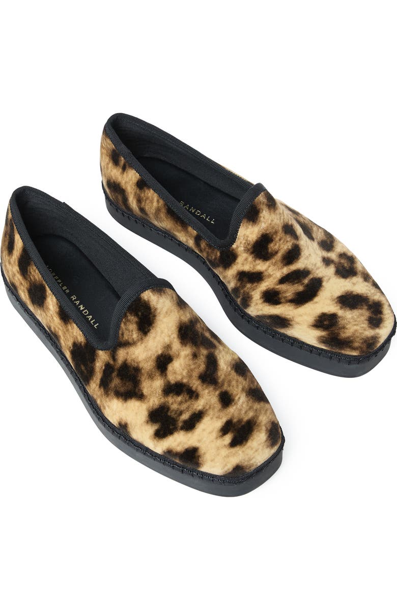 Loeffler Randall Mattie Slip On, Alternate, color, Leopard