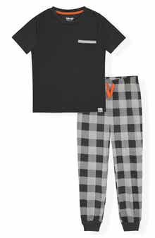 SLEEP ON IT Kids' Pocket T-Shirt & Joggers Pajama Set