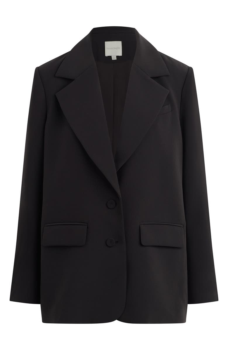Favorite Daughter The Favorite Oversize Blazer, Alternate, color, Black