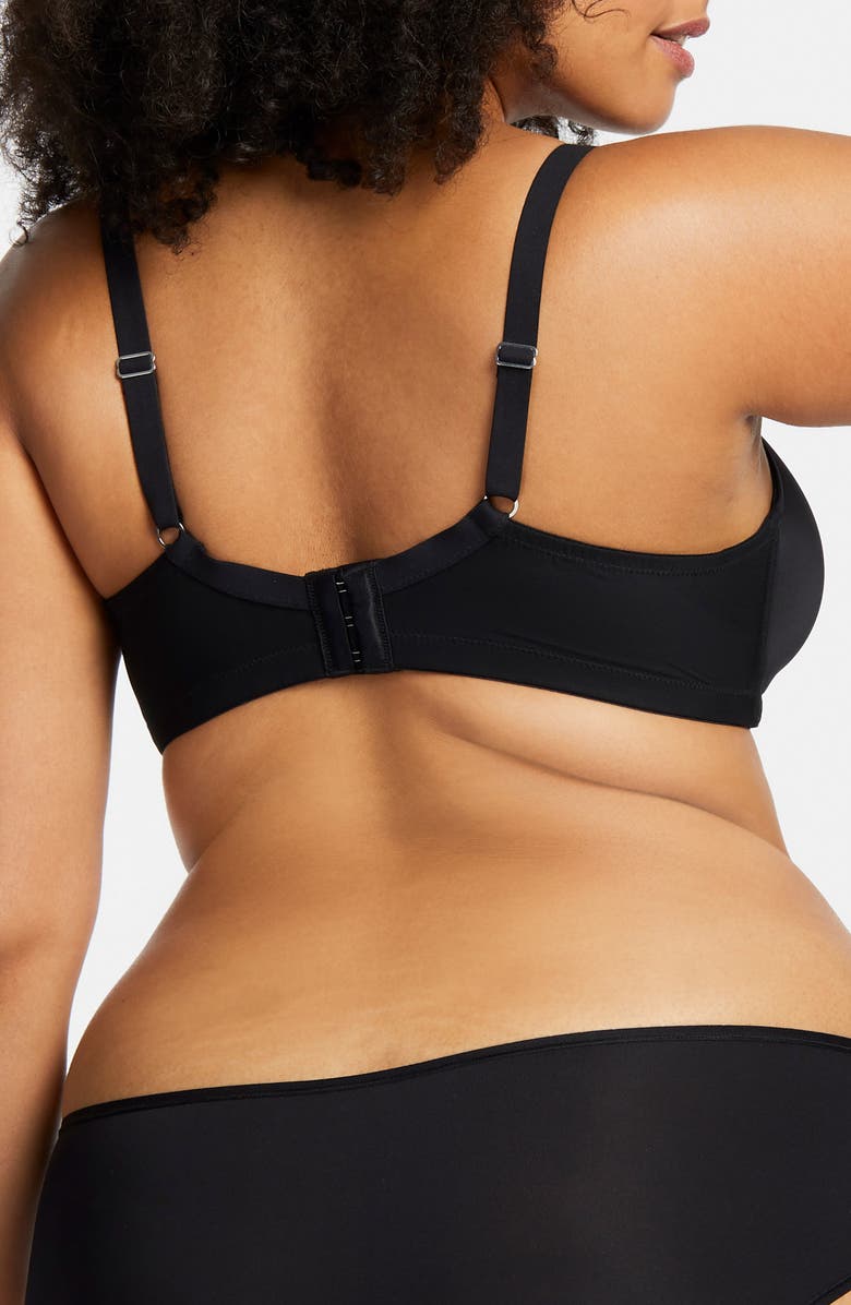 Montelle Intimates Wire Free Plus Bra, Alternate, color,