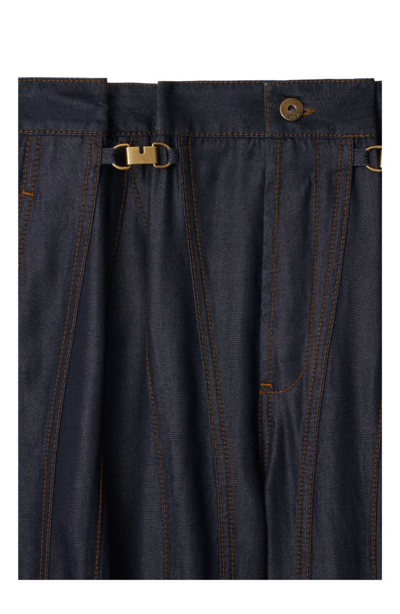 Burberry Panelled Denim Trousers, Alternate, color,