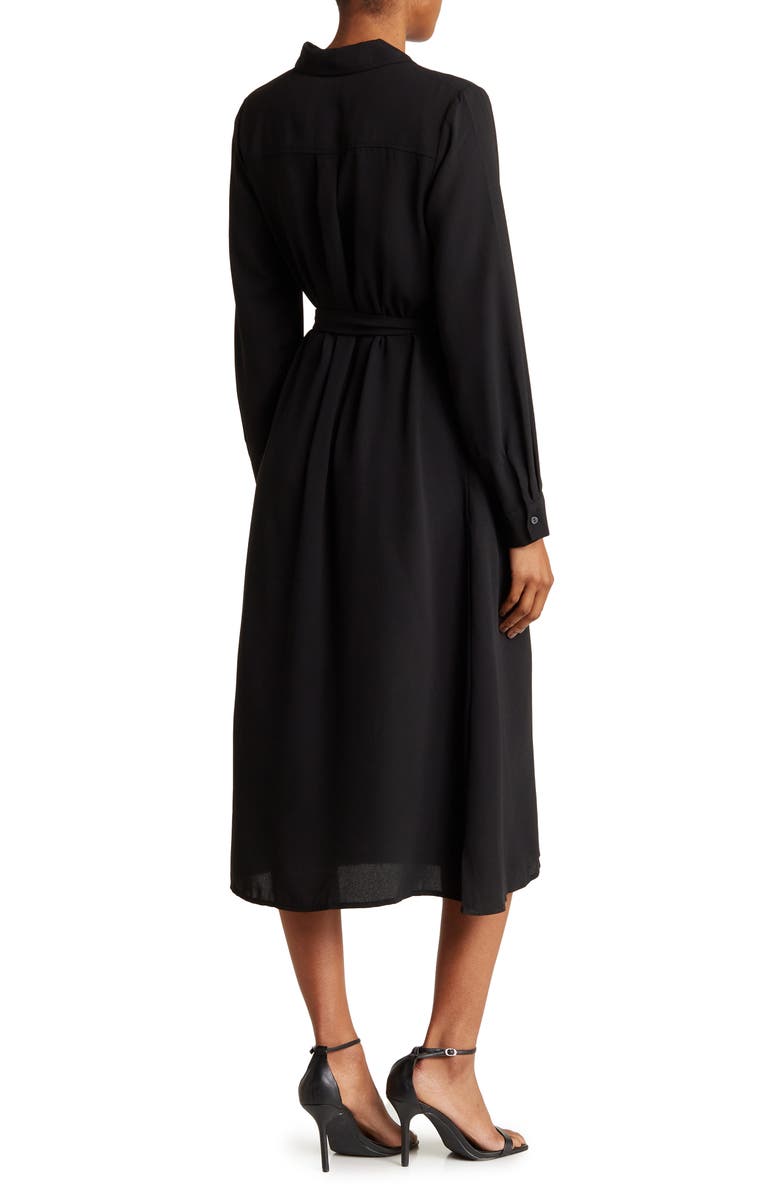 NORDSTROM RACK Easy Long Sleeve Shift Dress, Alternate, color, 
