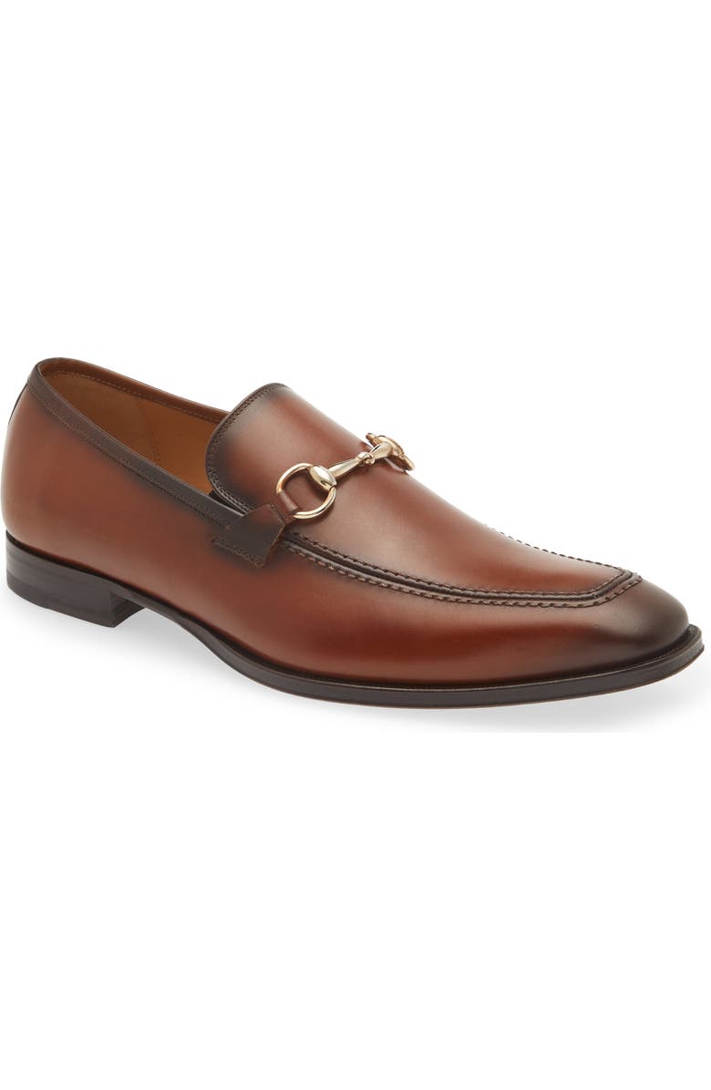 Mezlan 'Tours' Leather Bit Loafer, Main, color,