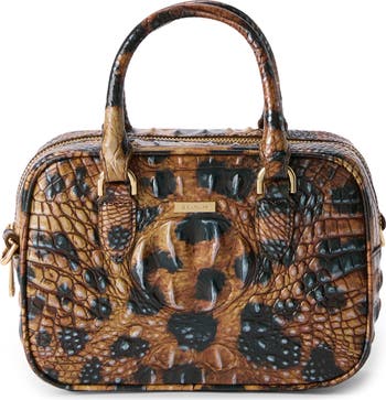 Brahmin Mara Croc Embossed Leather Top Handle Bag Nordstrom
