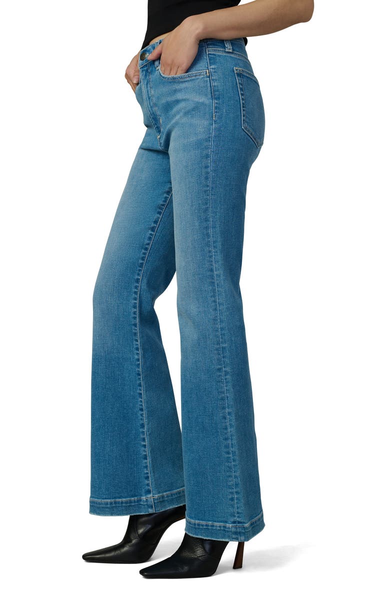 Joe's High Waist Flare Jeans, Alternate, color, 